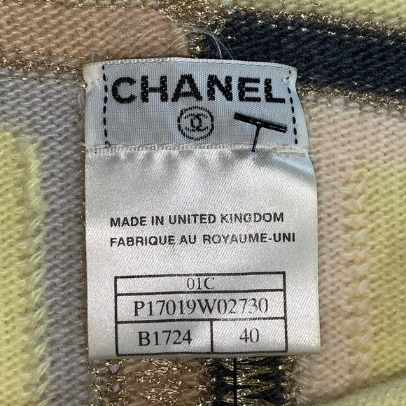 CHANEL size 40 cashmere tank top CRUISE 2001 - Picture 4 of 11